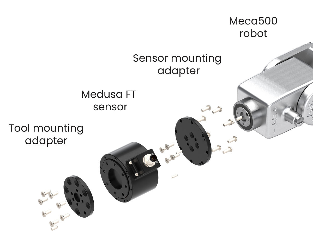6-axis Force Torque Sensor mounting