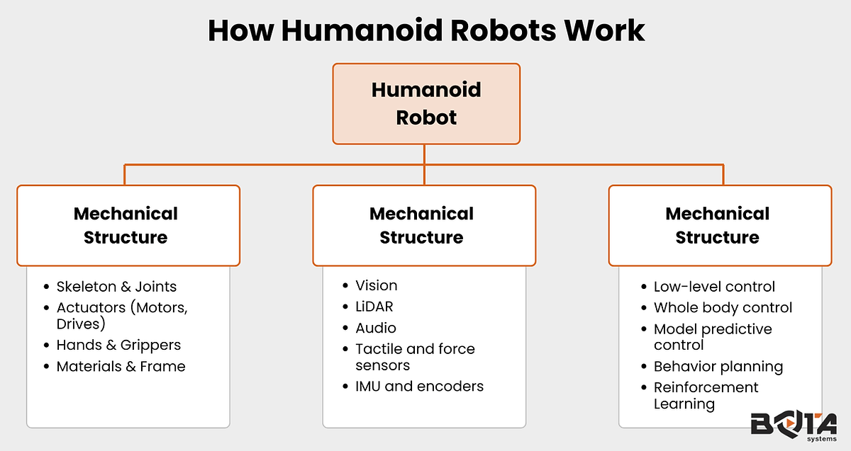 How Humanoid Robots Work