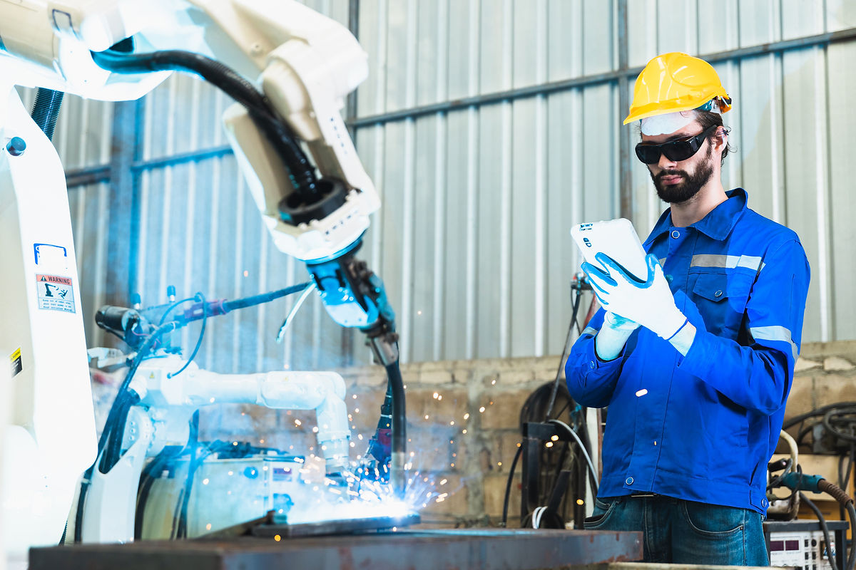 collaborative welding robot